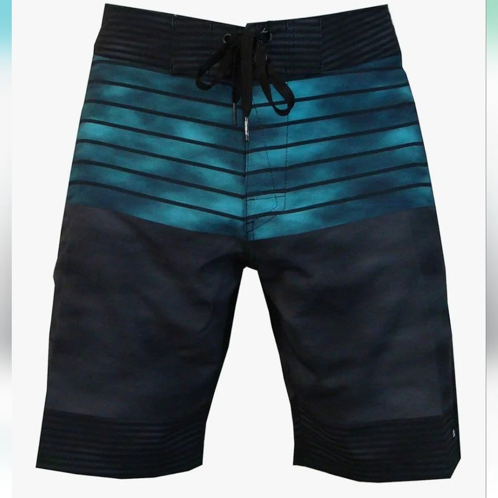 Micros Ares Tie Dye 4 Way Stretch Boardshorts with Comfort‎ Fly for Men 34